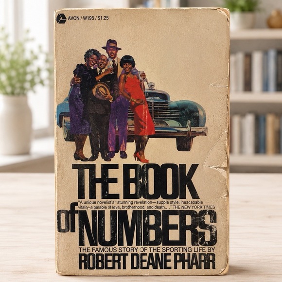 Book Of The Month Other - The Book of‎ Numbers Robert Deane Pharr 1970 1st Avon Printing Paperback